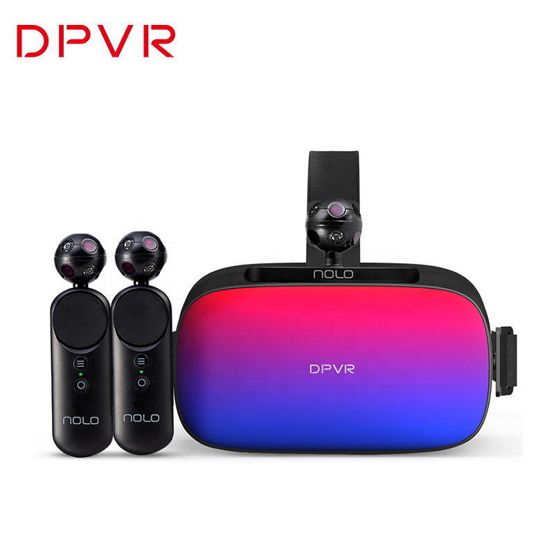 Vr Hardware&amp;software Customization Dpvr 4k Real Game Helmet Most Suitable For Virtual Reality In School 